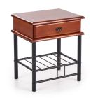 Öökapp Fiona, 48x37xK55 cm, antiik kirrs + must metall