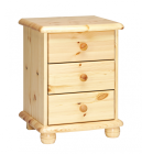 Öökapp Marks 2, 46x40xH61 cm, mänd, naturaalne