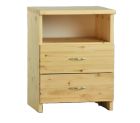 Öökapp Rait 3, 46x39xH61 cm, mänd, naturaalne