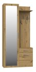 Esikukukomplekt peegliga Duo, 100x35xK180 cm, Artisan tamm