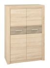 Kapp Castel-05, 92x43xH133 cm, sonoma jasna / truflowa(laminaat)
