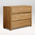 Kummut Lausenne 3, 9503, 102x44xK78 cm, tamm, naturaalne õli