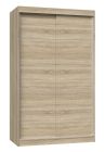 Lükandustega riidekapp IGA120C, 120x61xK200 cm, sonoma tamm