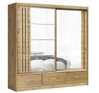 Lükandustega riidekapp Canada CA-3-200, 200x59xK215 cm