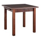 Pikendatav söögilaud Max 7, 80-110x80xK76 cm, pähkel + pähkel