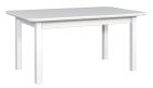 Pikendatav söögilaud Wenus 5S, 160-200x90xK76 cm, valge + valge