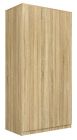 Riidekapp Malwa SD90, 90x50xK180 cm,  sonoma tamm