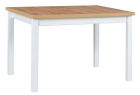 Söögilaud Alba 1S, 120x80xK76 cm, wotan + valge