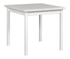 Söögilaud Max 9, 80x80xK78 cm, valge