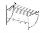 Riidenagi Alto-75, 75x35xH50 cm, metallik
