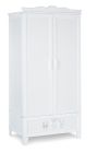 Riidekapp Marsell, 84x54xK173 cm, valge