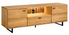Tv alus Tramonto 25, 180,2x49xK62 cm, tamm, õlitatud