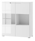 Vitriinkapp  Selene 27, 100x39xK119 cm, valge