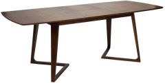 Dining table ALISSA (1600-2100x900x750) WALNUT