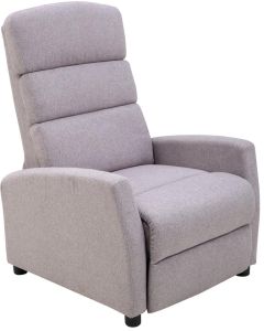 1 seater push back recliner DM04003 WARM GRAY