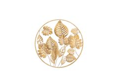 Seinadekoratsioon Jungle Round 80 cm