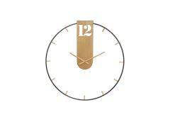 Seinakell 60 cm, must/kuld