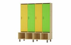 Lasteaiagarderoob, 4-kohaline