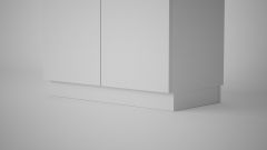 Sokkel AMATA riiulitele rulooustega