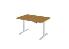 Elektriliselt kõrguses reguleeritav laud JUNIOR 120x80, R60 ümardatud nurgad