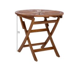 Laud FABIOLA D80xH72cm, akaatsia