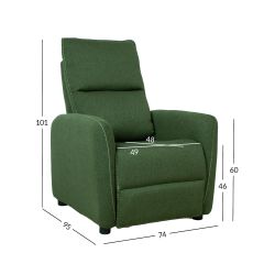 Tugitool ZAC push back recliner, rohelin