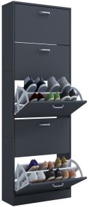 Jalanõudekapp Sipos Xl,antratsiit