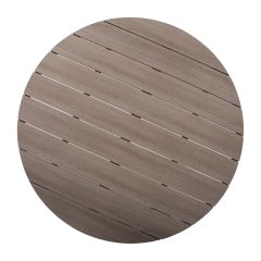 Laud PORTO D110,5xH73cm, beež/hall