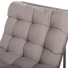 Aiamööblikomplekt JIVE laud ja 2 tooli, taupe