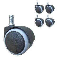 Toolirattad 5tk, D50mm, piduriga