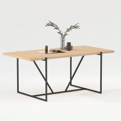 Söögilaud CINDY 160x90xH75cm, melamiin t