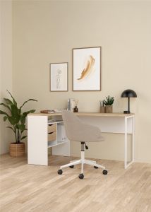 Kirjutuslaud Function , 80118 valge/jackson hickory