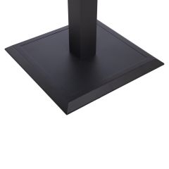 Laud TOMSON 85x85xH52-75cm, tumehall