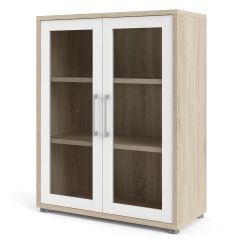 Kontorikapp Prima, 80400/126 Tamm/valge