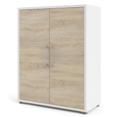 Kontorikapp Prima, 80400/134 Valge/tamm