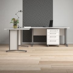 Nurgakirjutuslaud Prima, 80400/305 Valge