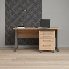 Kontorilaud Prima, 80400/35 Struktuurne tamm