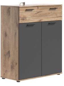 Esiku Kummut Mason, 90x104x37,Nox oak/Basalthall