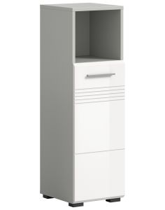 Vannitoakapp Copa, 30x95x30,Valge kõrgläige
