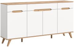 Kummut Scandi, 185x95x40,Nox oak