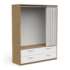Kardinaga riidekapp Lizy 164cm
