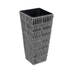 Lillepotiümbris WICKER 28x28xH50cm, hall
