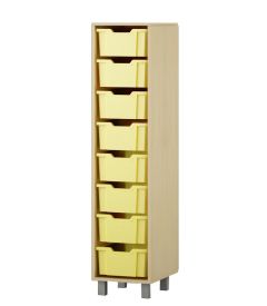 Riiul kast-sahtlitega 1 x 8 f2