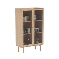 Vitriinkapp HANSEN 90x40xH150cm, melamii
