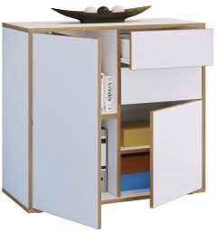 Kummut Salia W80,valge/meetamm