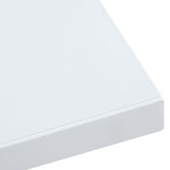 Lauaplaat ERGO 160x80cm, hallikasvalge