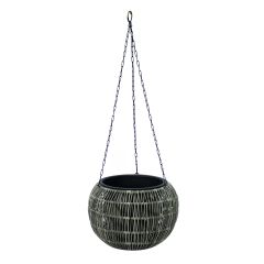 Lilleampel WICKER D32xH22cm, hall