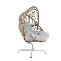 Puhketool DORIAN pöörlev 89x95xH154cm, helepruun