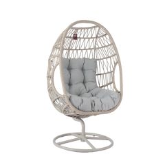 Puhketool CASSIA pöörlev 85x85xH151cm, beež