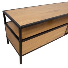 TV laud HEDVIG 120x33xH40cm, saar/must